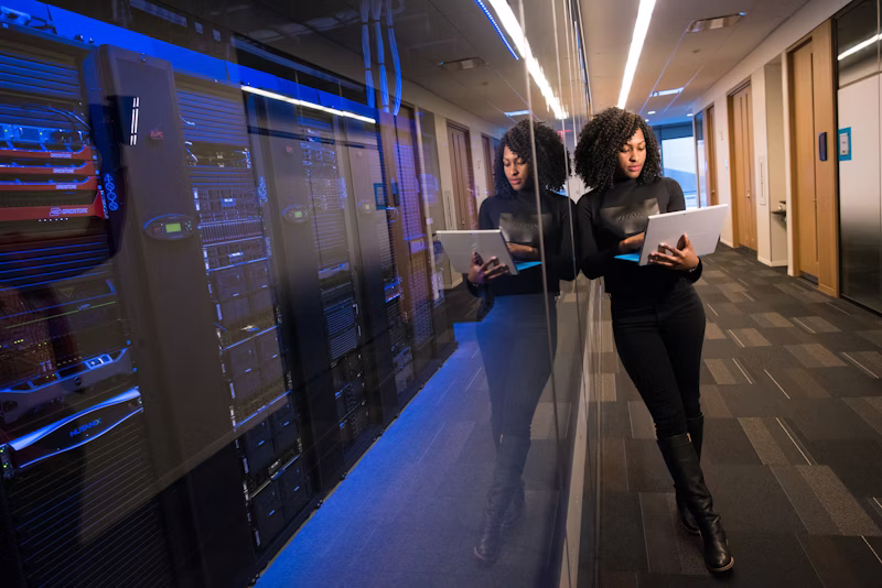 women coding